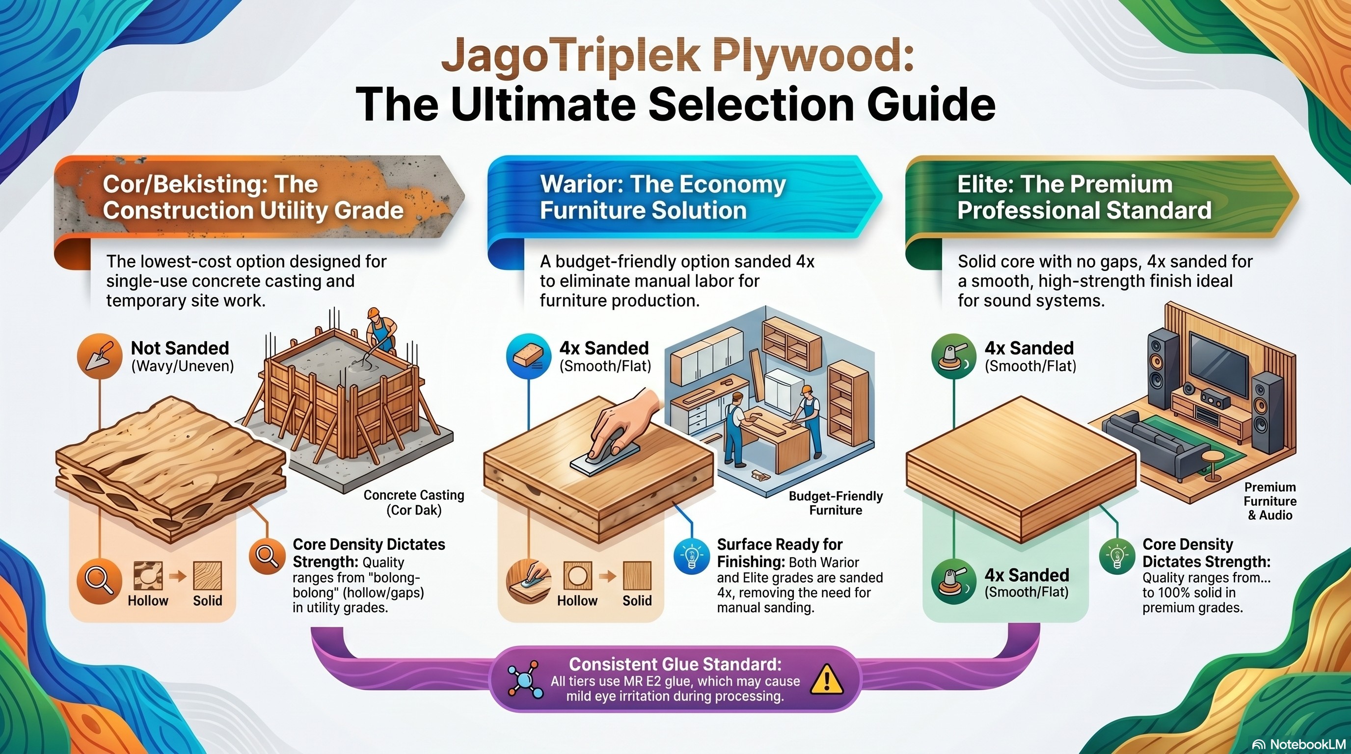 Cara Memilih Tripleks yang Tepat untuk Berbagai Kebutuhan